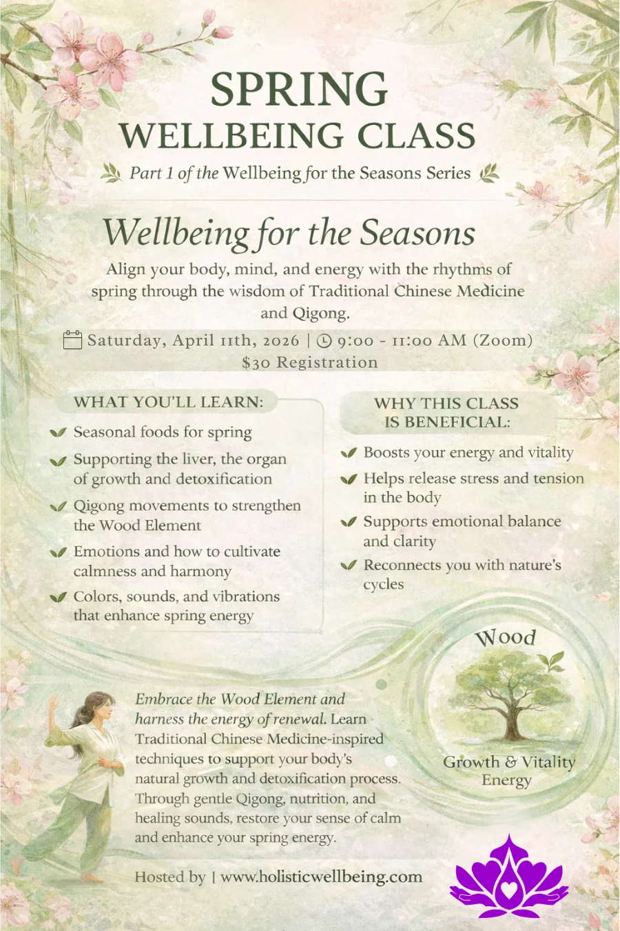 Spring Wellbeing Class